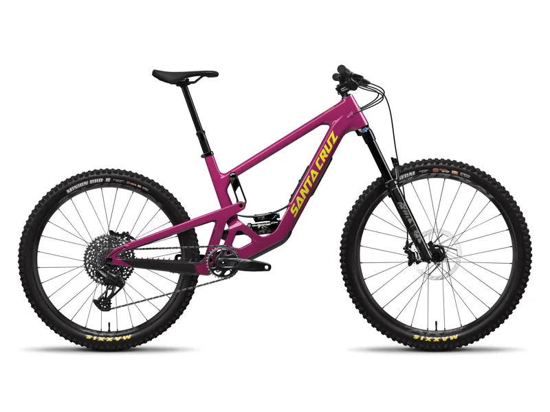Santa Cruz Bronson V5 C S Model - 2024 Mountain Bike in Kalimotxo Pink-1