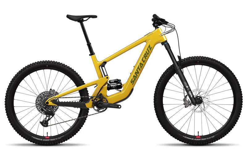 Santa Cruz Heckler SL S Model - Electric Bike - 2025 in Mustard Yellow