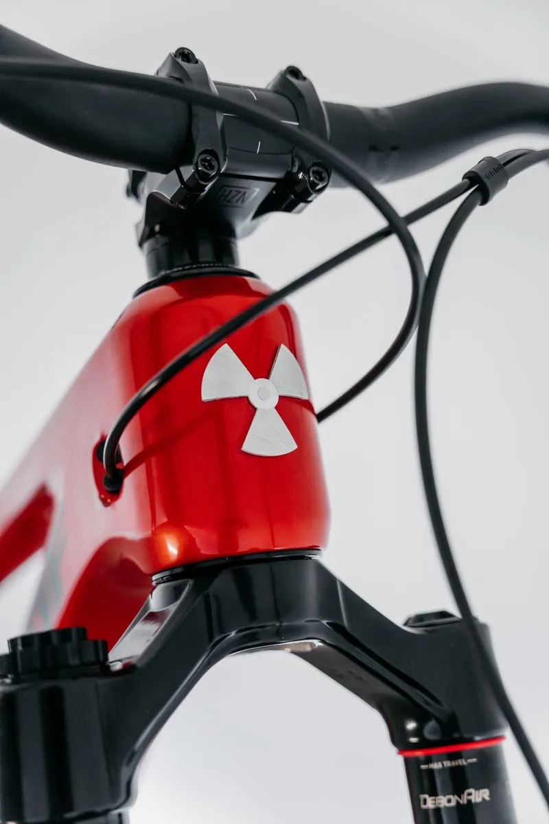 Nukeproof Giga 297 Carbon Pro Model - 2026 Mountain Bike in Red-4