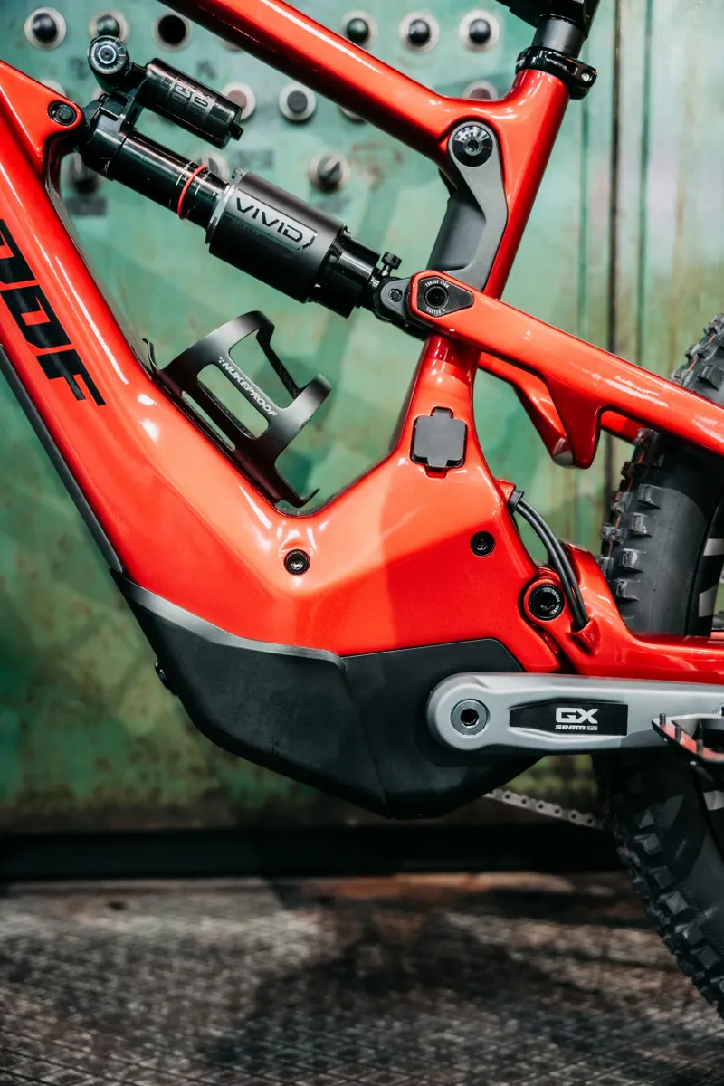 Nukeproof Megawatt Carbon 297 Pro Model - 2026 Electric Bike in Red-2