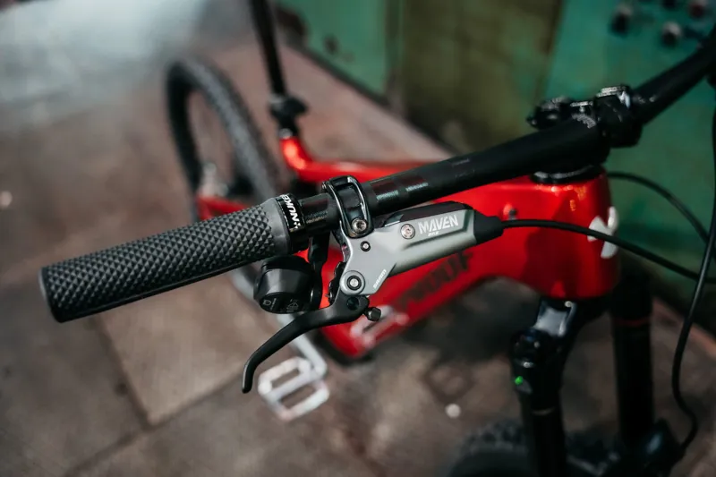 Nukeproof Megawatt Carbon 297 Pro Model - 2026 Electric Bike in Red-3