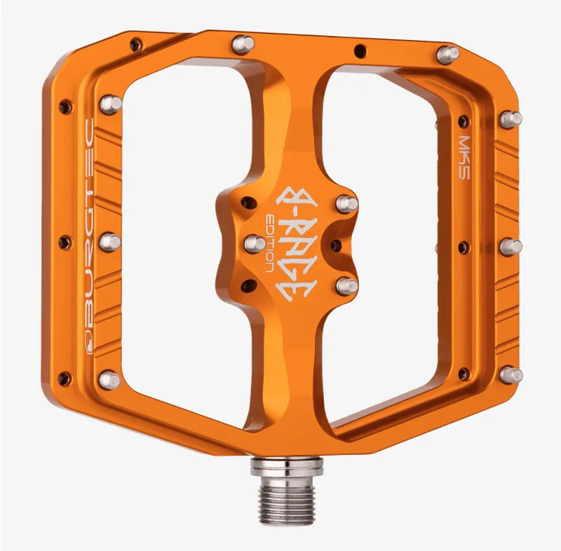Burgtec - Penthouse Flat MK5 BRage Edition Pedals Burgtec Orange