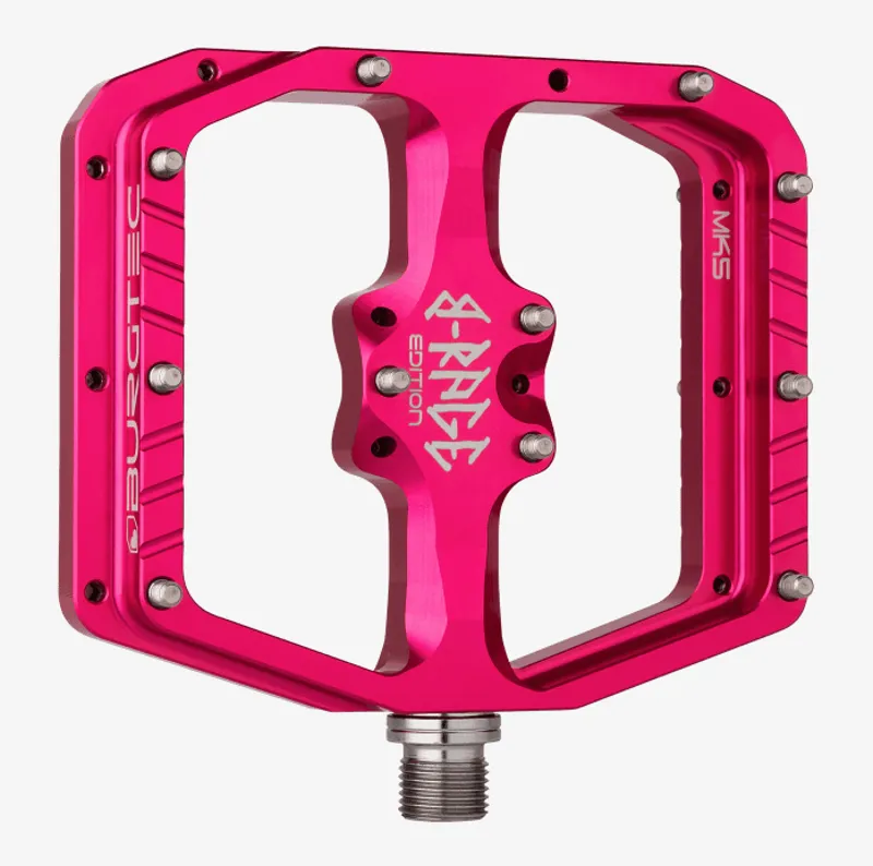 Burgtec - Penthouse Flat MK5 BRage Edition Pedals Burgtec Pink