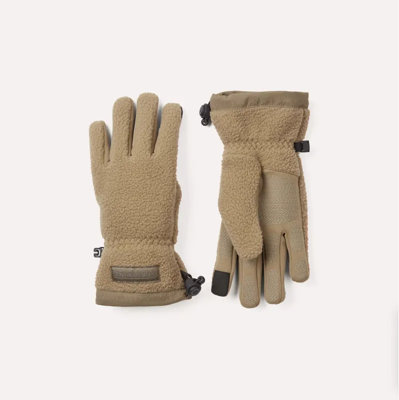 Sealskinz - Hoveton Fully Waterproof Sherpa Fleece MTB Glove in Brown