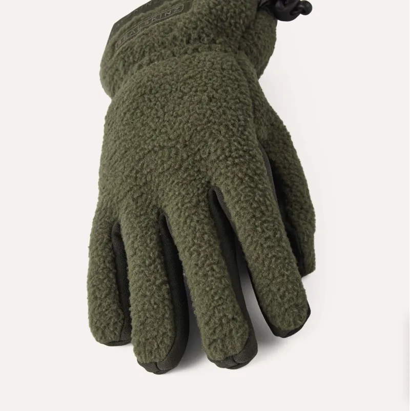 Sealskinz - Hoveton Fully Waterproof Sherpa Fleece MTB Glove in Olive