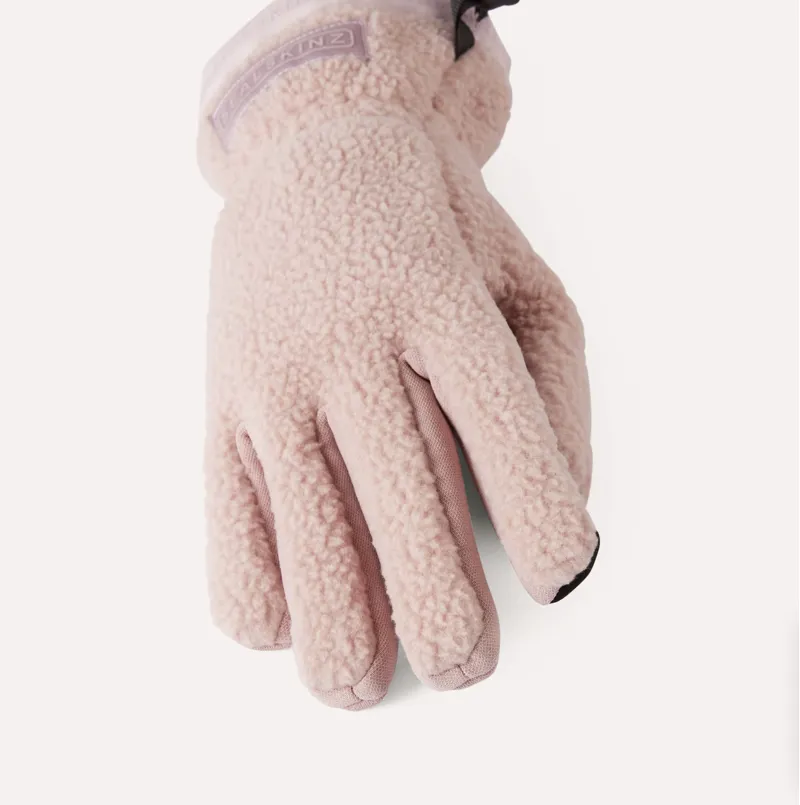 Sealskinz - Hoveton Womens Waterproof Sherpa Fleece Glove in Pink