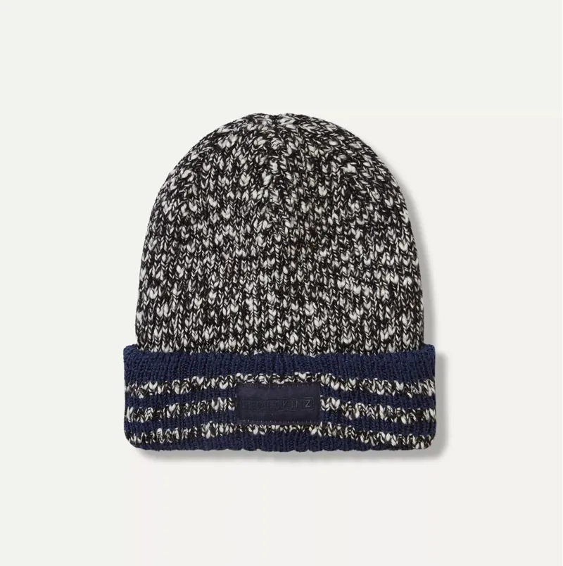 Sealskinz - Horsey Fully Waterproof Twisted Yarn Beanie in Navy
