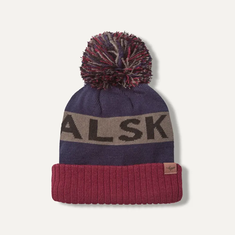Sealskinz - Foulden Water Repellent Cold Weather Bobble Hat in Navy