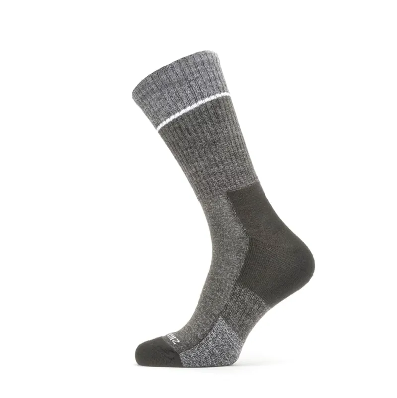 Sealskinz - Thurton Solo QuickDry Mid Length Sock in Grey