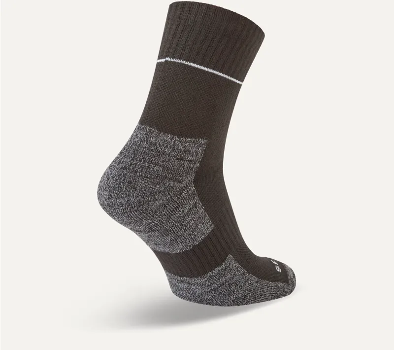 Sealskinz Morston Solo QuickDry Ankle Length Sock in Black-1