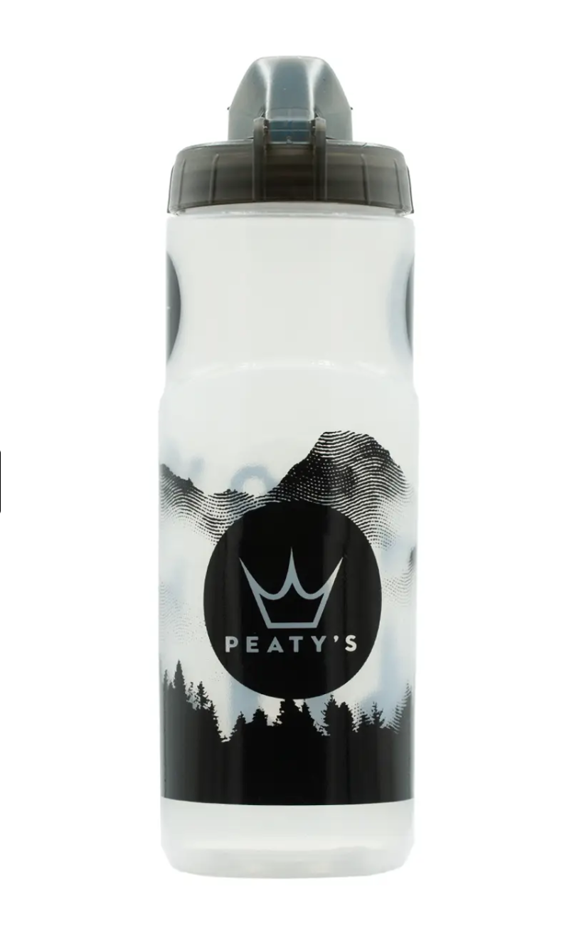 Peaty's x Fidlock Lockin Bottle - Mountain/Clear in 600ml