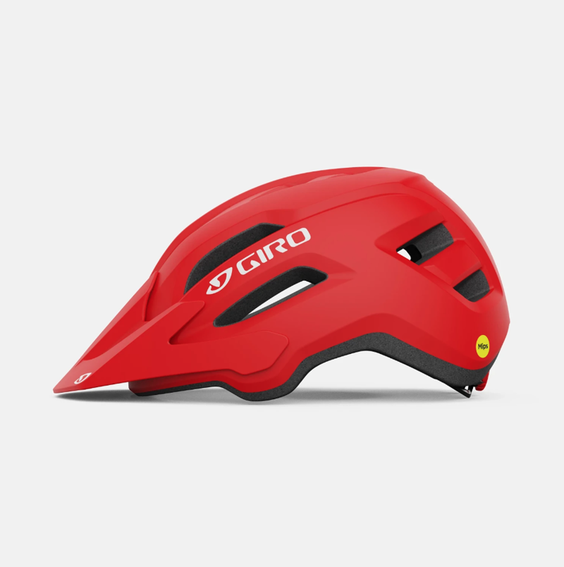 Giro Fixture MIPS II - Universal Adult MTB Helmet in Matte Red-2