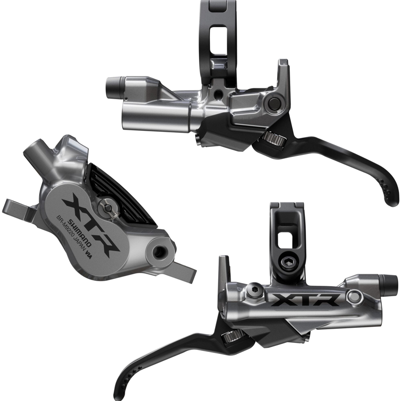 Shimano XTR 4 Pot Kit - Front and Rear Set 2026 Silver / Black