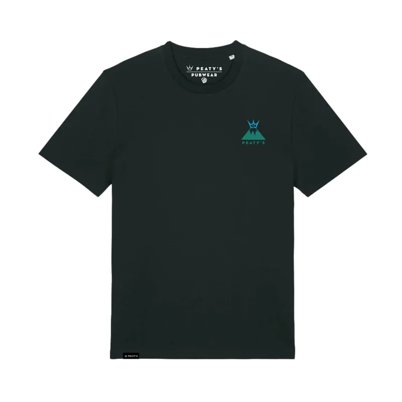 Peaty's PubWear Premium Short Sleeve Tee in Summit / Black-1