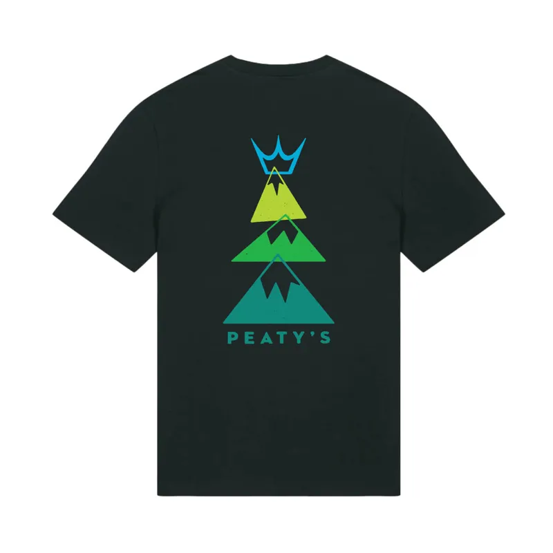 Peaty's PubWear Premium Short Sleeve Tee in Summit / Black