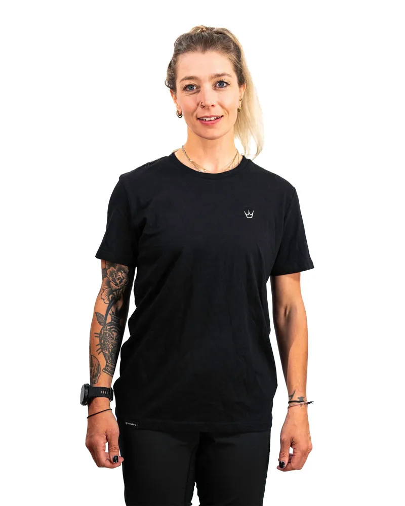 Peaty's PubWear Short Sleeve Crown Tee in Black