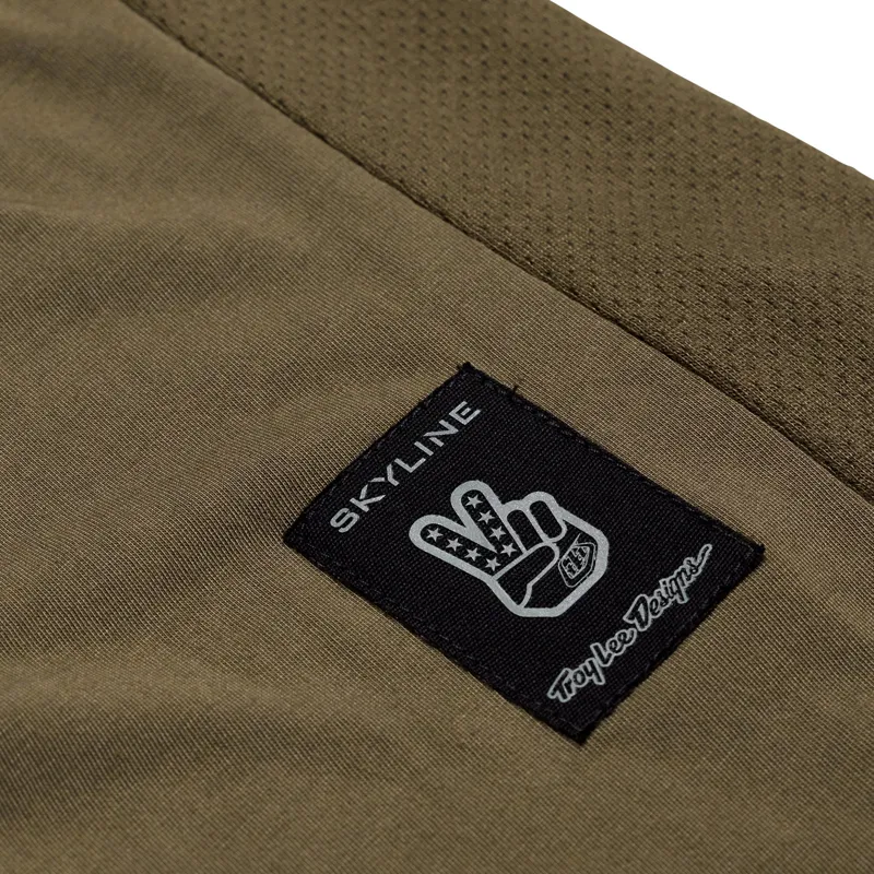 Troy Lee Designs Skyline LS Ride MTB Jersey in Worldwide Caper-5