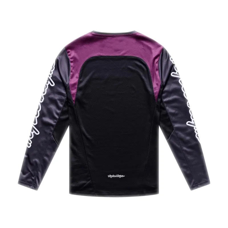 Troy Lee Designs Stage Long Sleeve Mountain Bike Jersey in Carbon-3