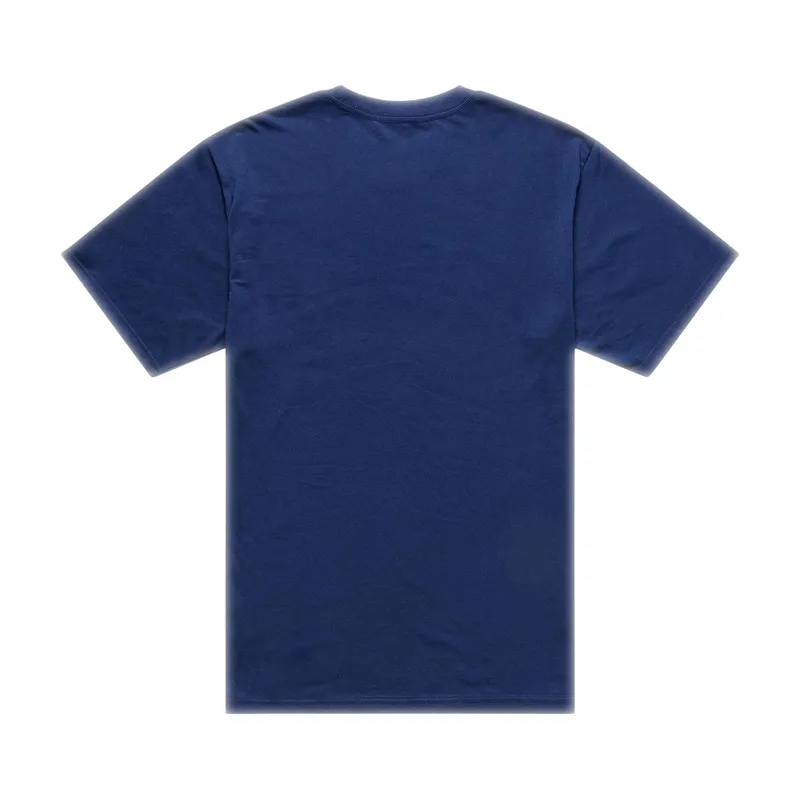 TroyLee Happy Dayz Short Sleeve Tech Tee in Navy-1
