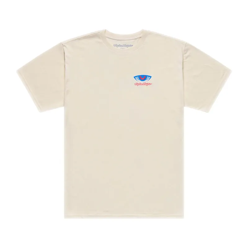 TroyLee Cyborg Short Sleeve Tech Tee in Vintage White