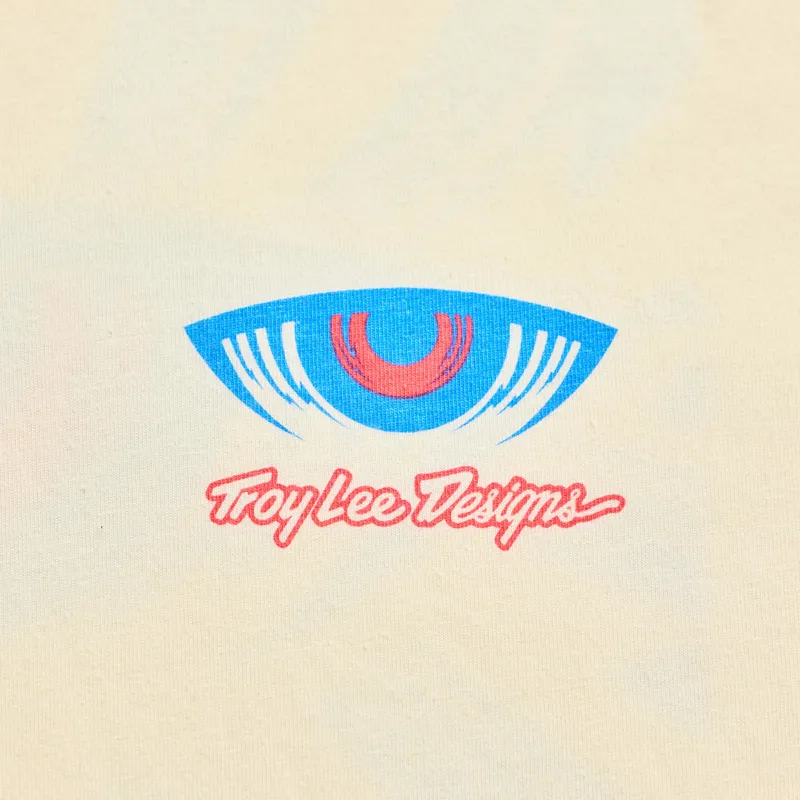 TroyLee Cyborg Short Sleeve Tech Tee in Vintage White-2