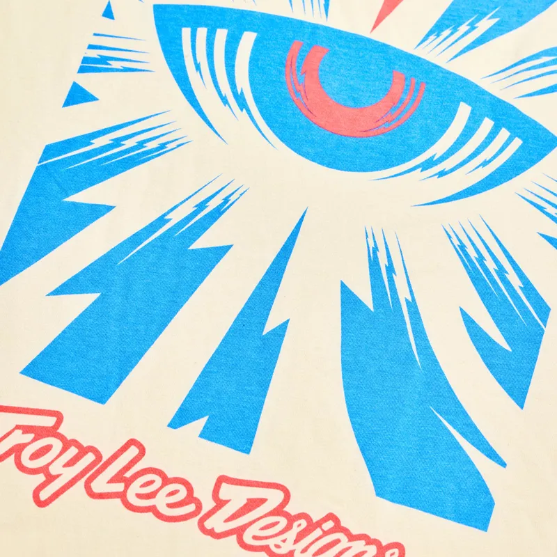 TroyLee Cyborg Short Sleeve Tech Tee in Vintage White-3