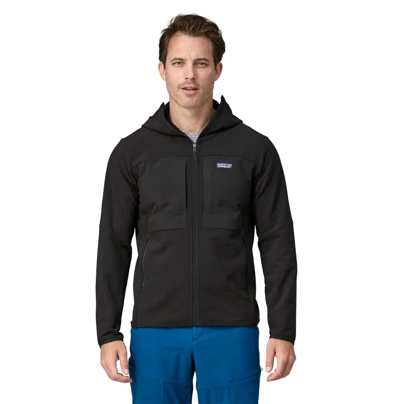 Patagonia R2 TechFace DWR Technical Hoody in Black