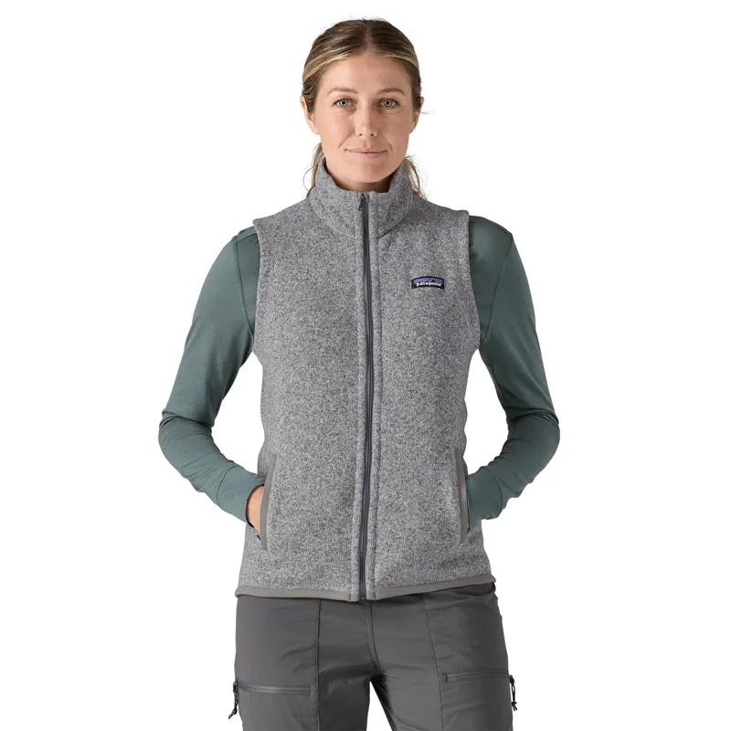 Patagonia Women's Better Sweater Fleece Vest in Birch White