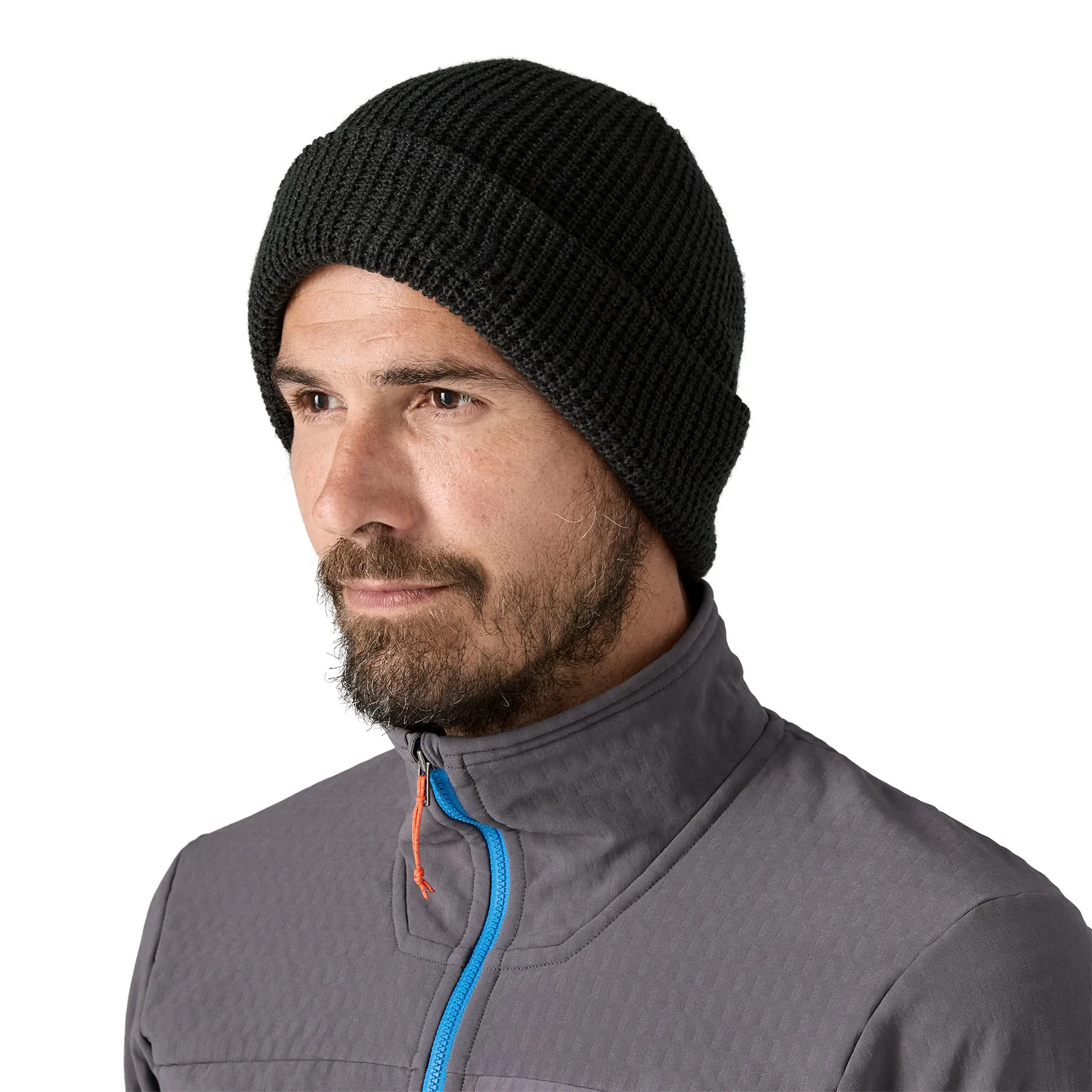 Patagonia Snowdrifter Winter Beanie in Black