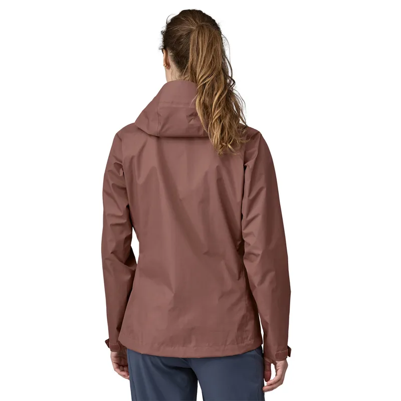 Patagonia Womens Torrentshell 3L Rain Fully Waterproof Jacket in Mauve-1
