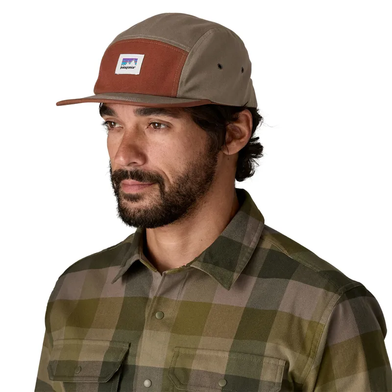 Patagonia Graphic Maclure Hat In Shop Sticker Marlow Brown