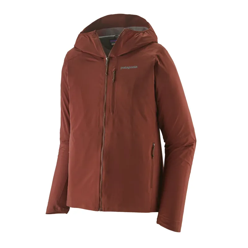 Patagonia Trail Craft Mountain Bike DWR Jacket in Dried Vanilla-5