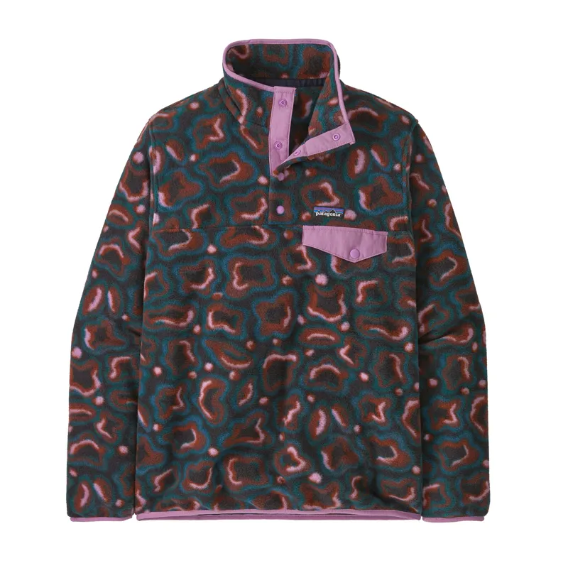 Patagonia Womes L/W Synchilla Snap-T Fleece Pullover in Dried Vanilla-2