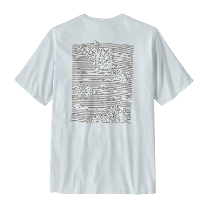 Patagonia Strataspire Short Sleeve Responsibili-Tee in White-3