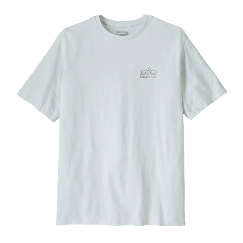 Patagonia Strataspire Short Sleeve Responsibili-Tee in White-2