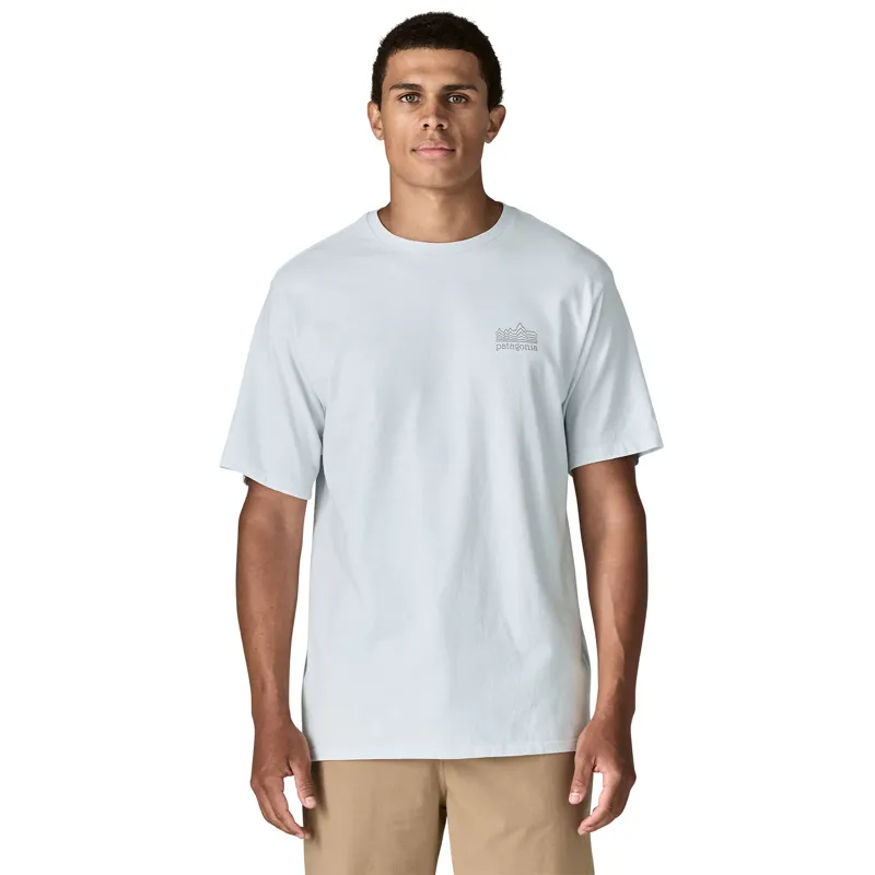 Patagonia Strataspire Short Sleeve Responsibili-Tee in White