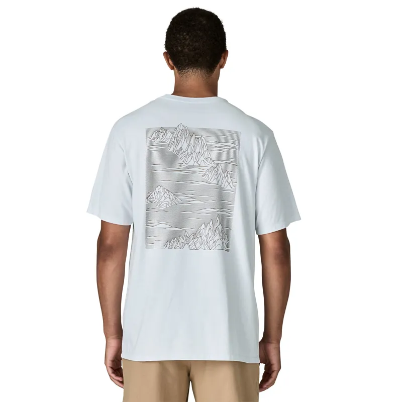 Patagonia Strataspire Short Sleeve Responsibili-Tee in White-1