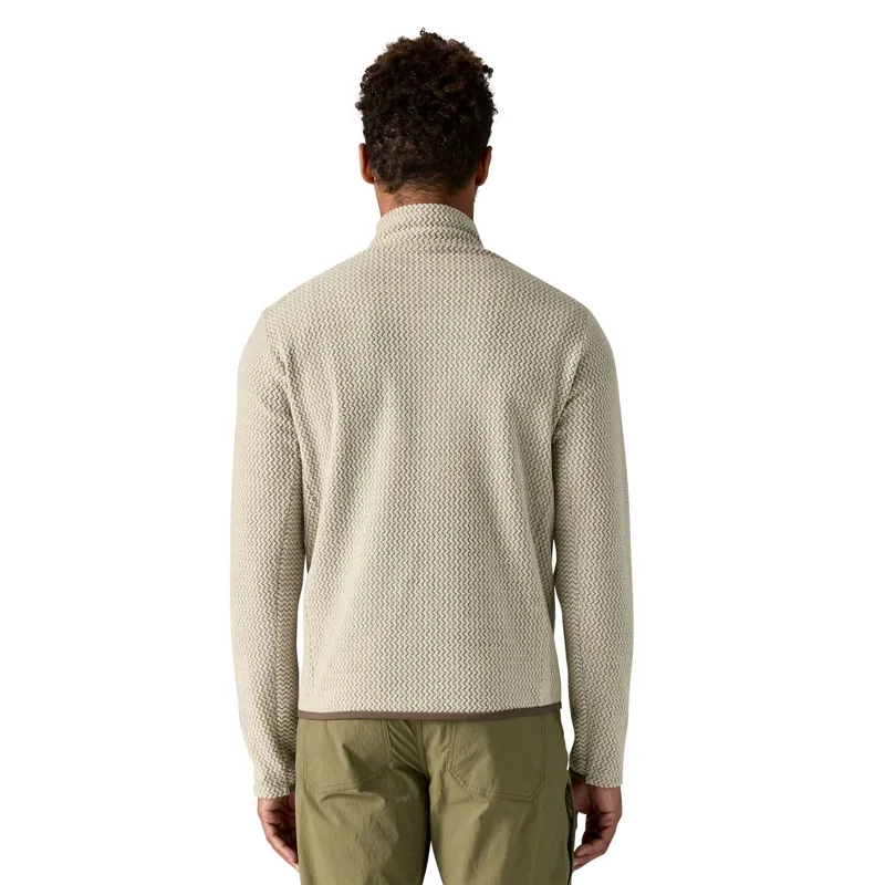 Patagonia R1 Air Zip Neck Crewneck Fleece in Pelican-1