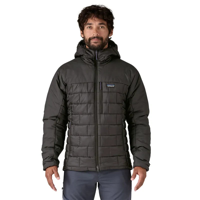 Patagonia Men's Hi-Loft Nano Puff DWR Jacket in Black
