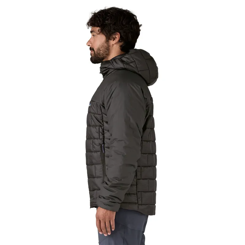 Patagonia Men's Hi-Loft Nano Puff DWR Jacket in Black-2