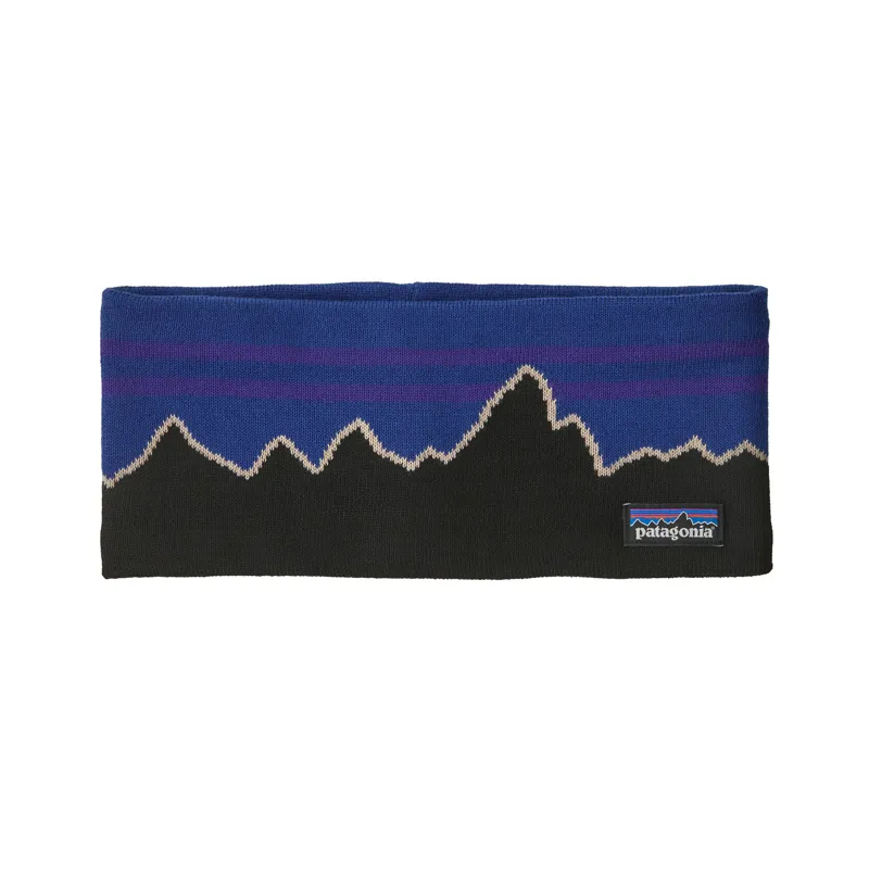 Patagonia Womens Powder Town Headband in P6 Blue