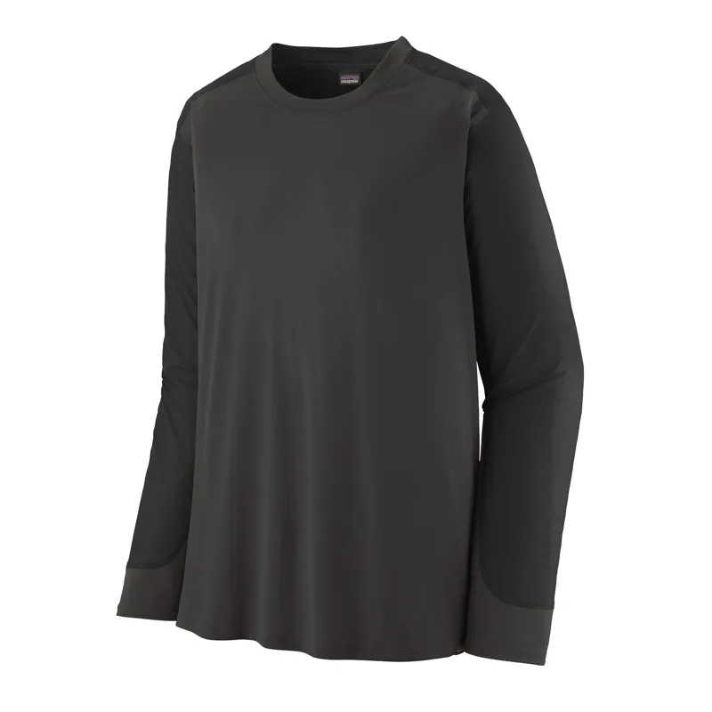 Patagonia Mens Long Sleeve Dirt Craft Mountain Bike Jersey in Black-4