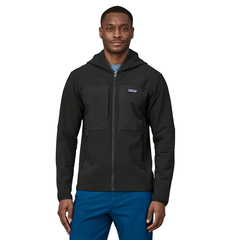 Patagonia R2 TechFace DWR Technical Hoody in Black-2