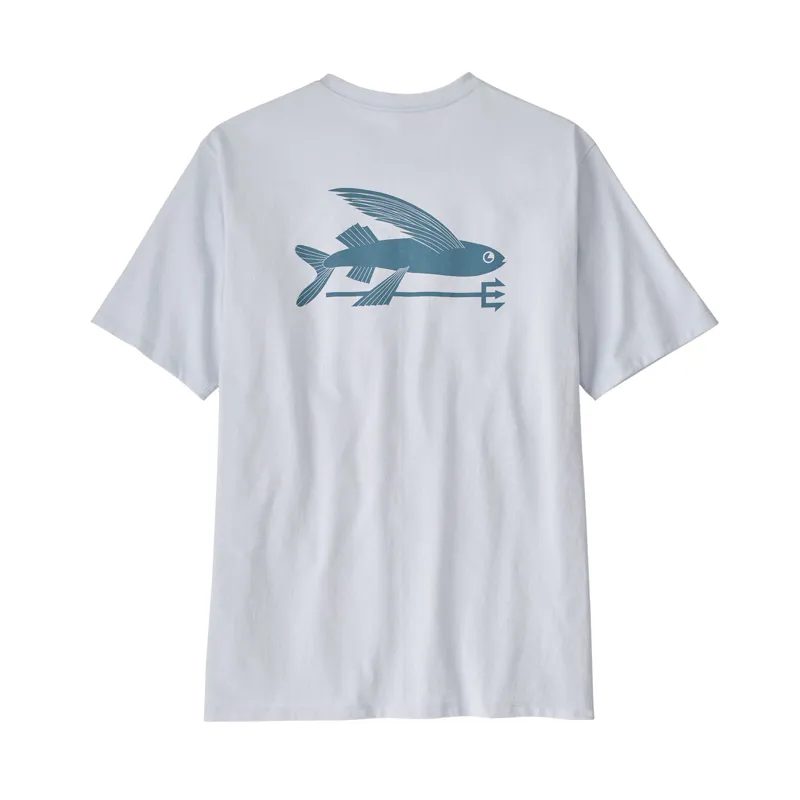 Patagonia Flying Fish Responsibili-Tee in White