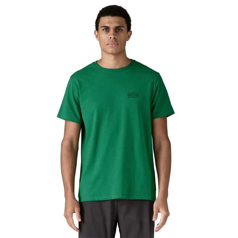 Patagonia Strataspire Responsibili-Tee in Heartleaf Green