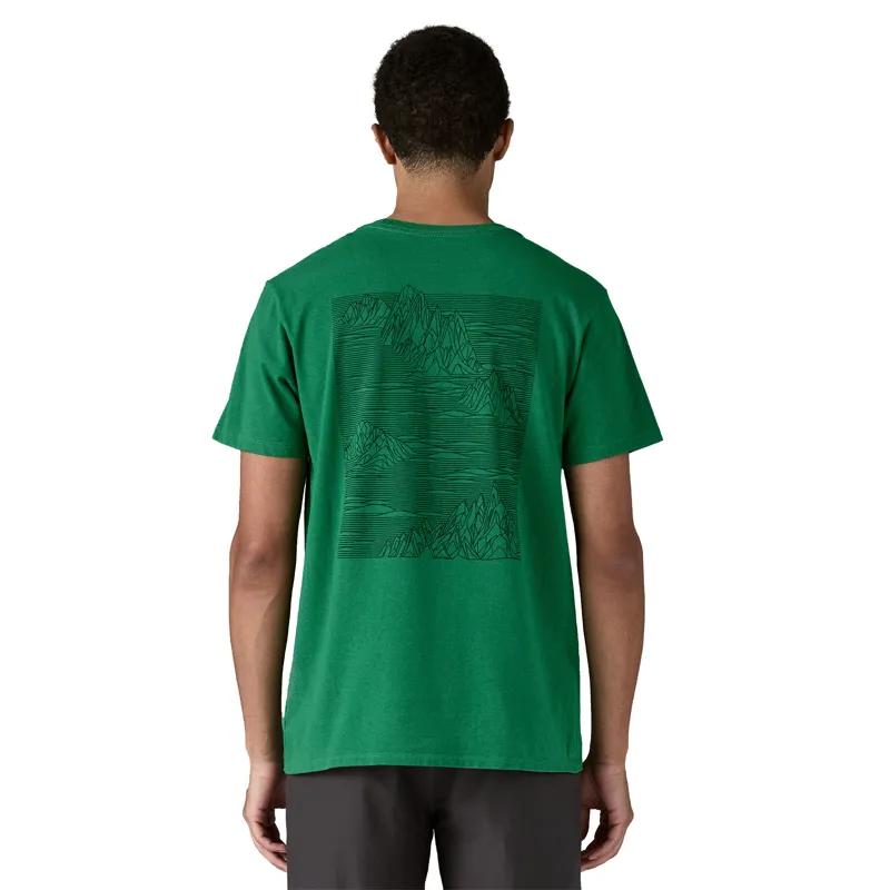 Patagonia Strataspire Responsibili-Tee in Heartleaf Green-1