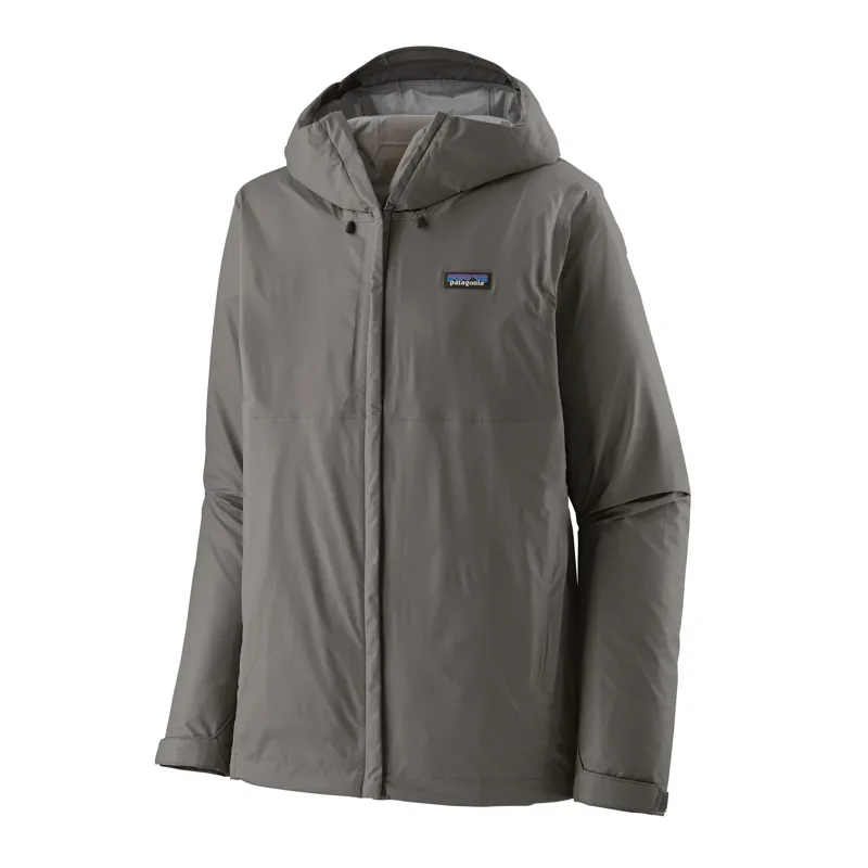Patagonia Men's Torrentshell 3 Layer Rain Jacket in Noble Grey-3