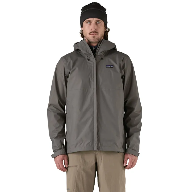 Patagonia Men's Torrentshell 3 Layer Rain Jacket in Noble Grey