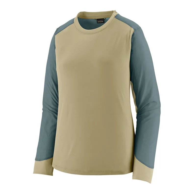 Patagonia Womens Dirt Craft Long Sleeve Jersey in Weathered Stone