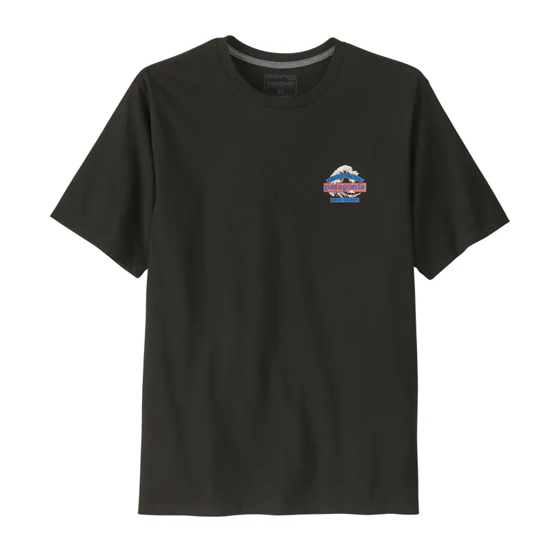 Patagonia Great Waves Responsibili-Tee T-Shirt in Black-1